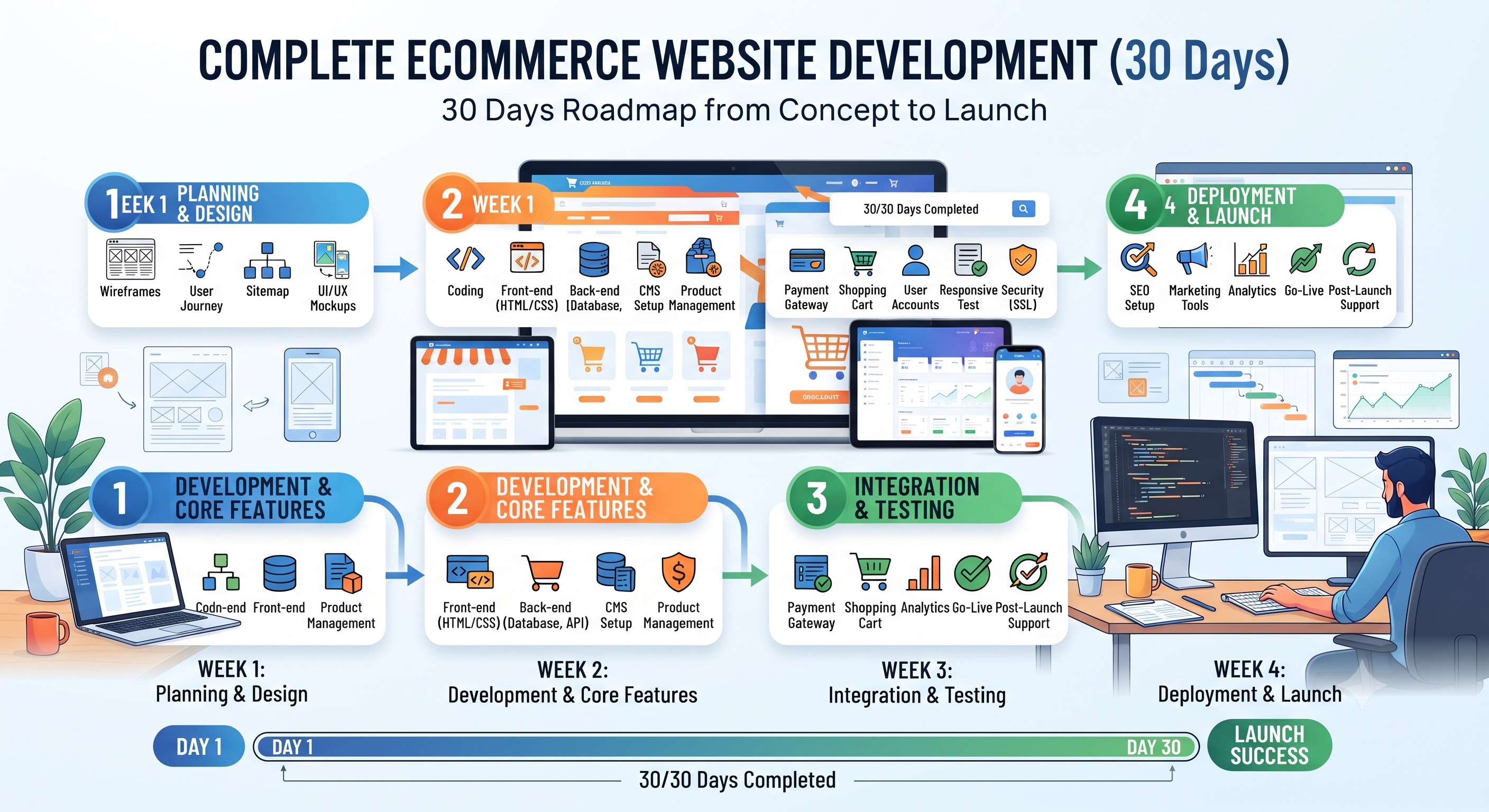 Complete eCommerce Website Development (30 Days)